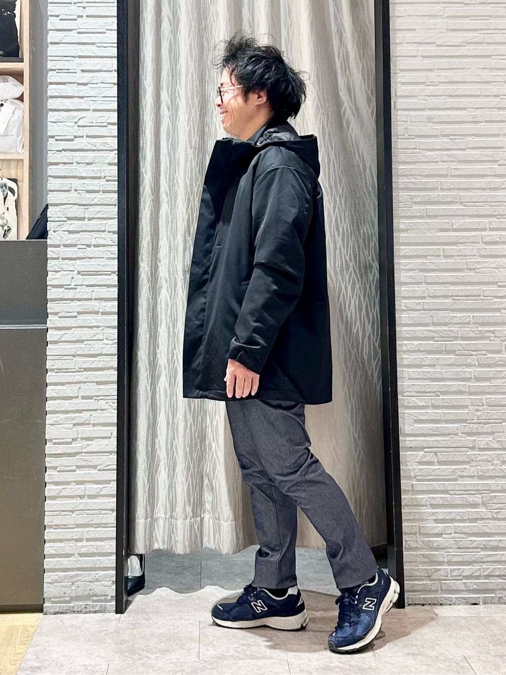 KENJI Iさんの「THE SHOP TK｜【3WAY】中綿ライナー付き カルゼコート　洗濯機OK/ON・OFF対応」を使ったコーディネート