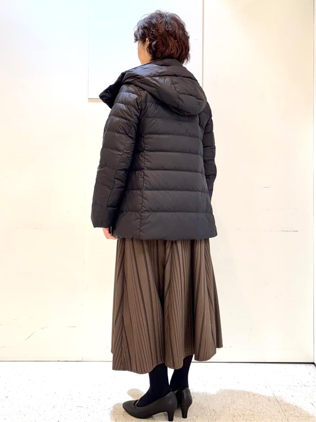 ヤスコさんの「Reflect｜【SS-4Lサイズ】フーデッドミドルダウンコート」を使ったコーディネート