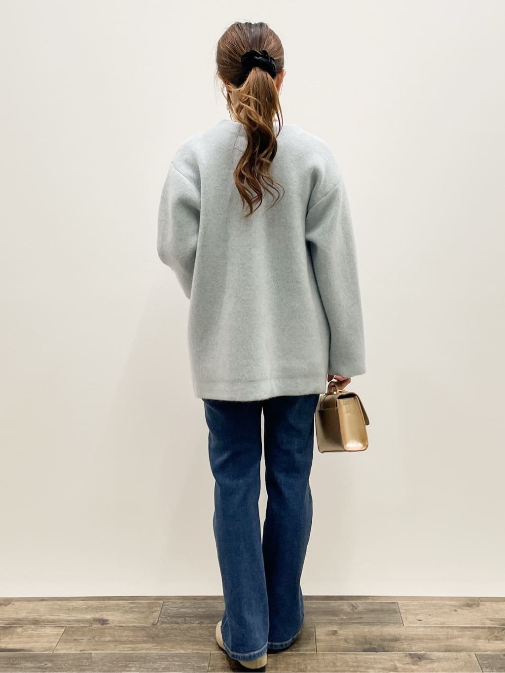 Asukaさんの「OPAQUE.CLIP｜ロングロゴTシャツ【洗濯機OK】」を使ったコーディネート