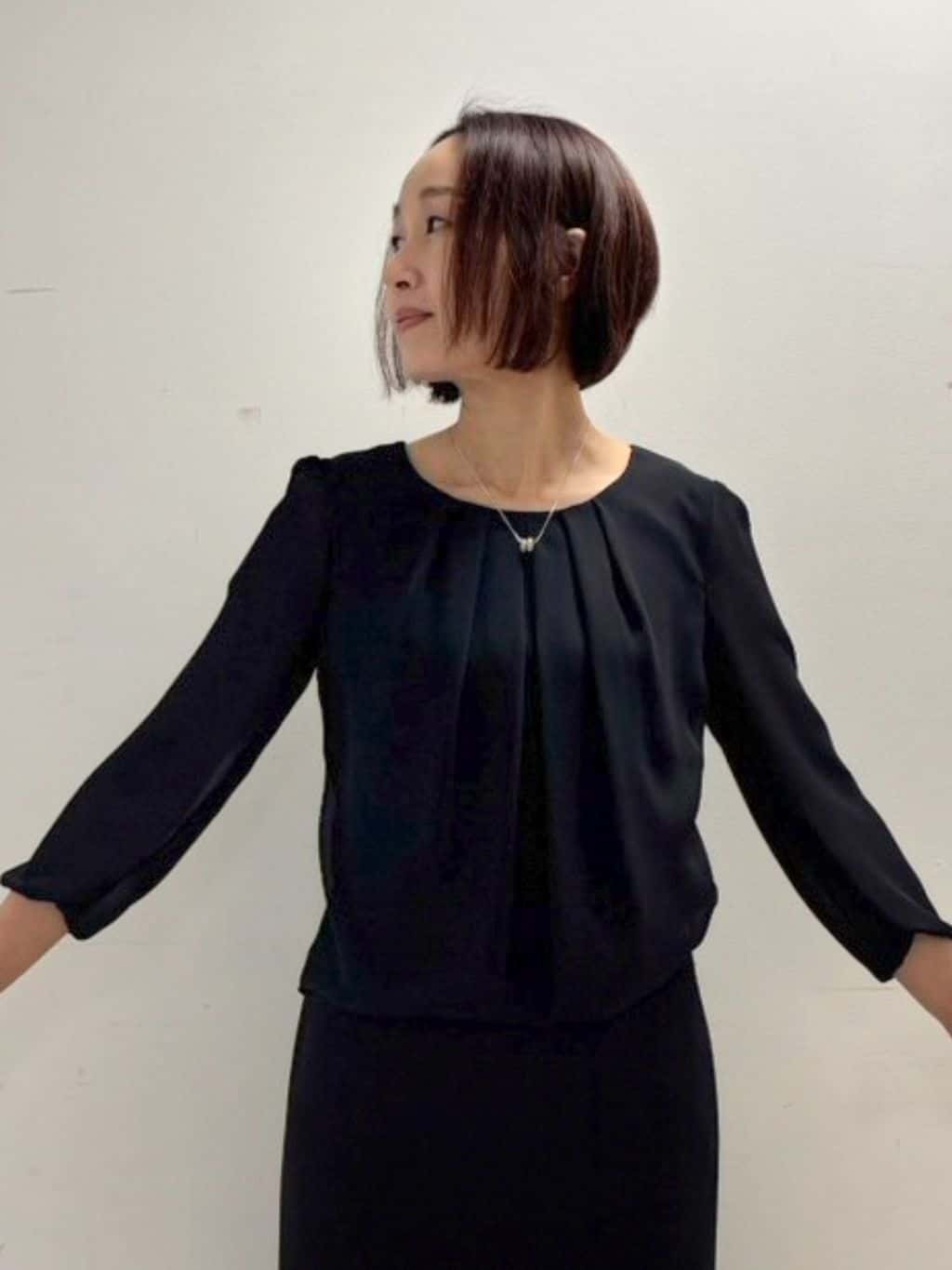 keikoさんの「COUP DE CHANCE｜【日本製】ツィードノーカラージャケット」を使ったコーディネート