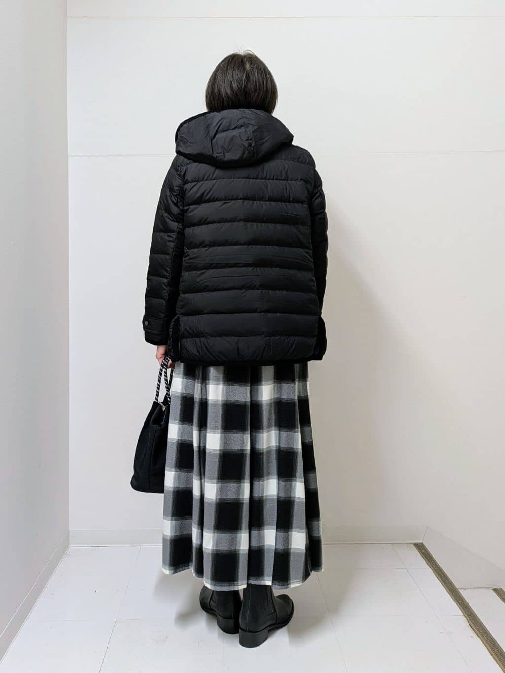 Asaさんの「Dessin｜【撥水・2WAY】ミュラーダウンコートミドル丈」を使ったコーディネート