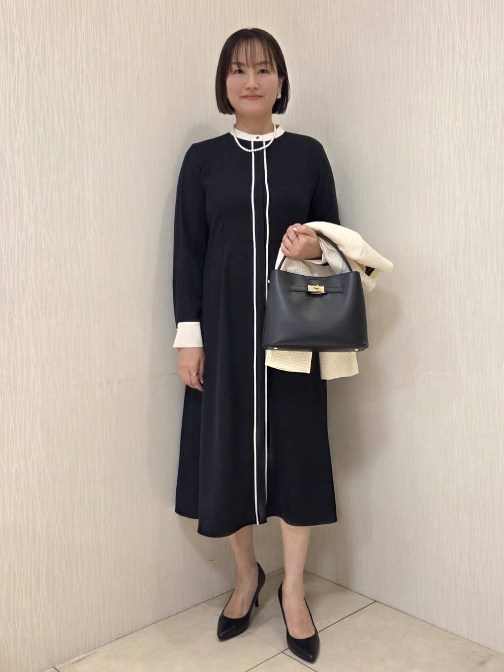 naokoさんの「UNTITLED｜【セットアップ可/フォーマル】ツイードジャケット」を使ったコーディネート