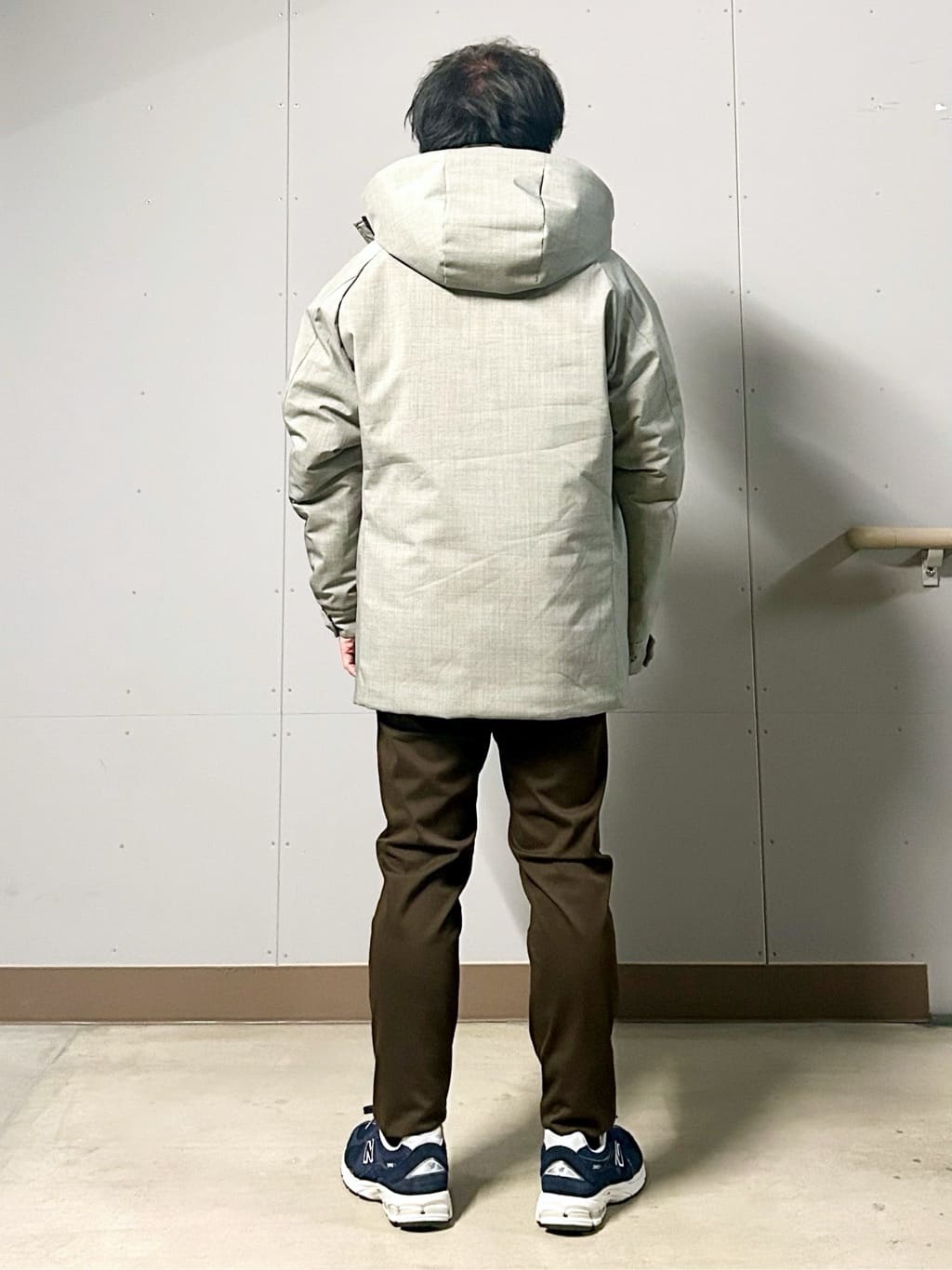 KENJI Iさんの「THE SHOP TK｜【軽くて、暖かい】SORONA／ソロナ 中綿ブルゾン 防風/軽量/洗濯機OK/フード脱着可」を使ったコーディネート