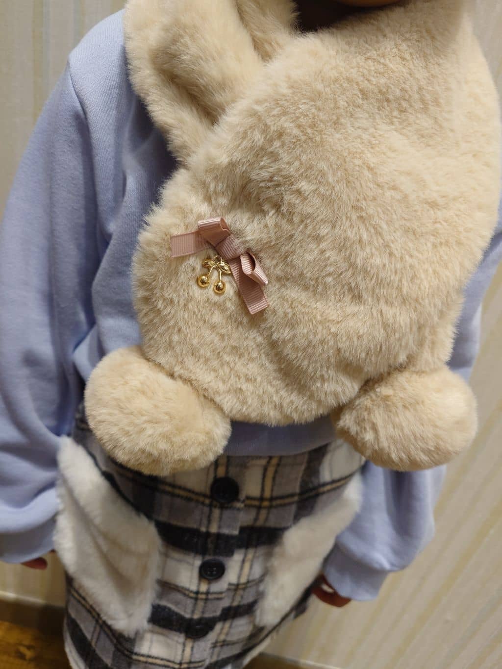 Yuiさんの「SHOO･LA･RUE｜【100-150cm/裏起毛】Aライン アソートスウェット」を使ったコーディネート