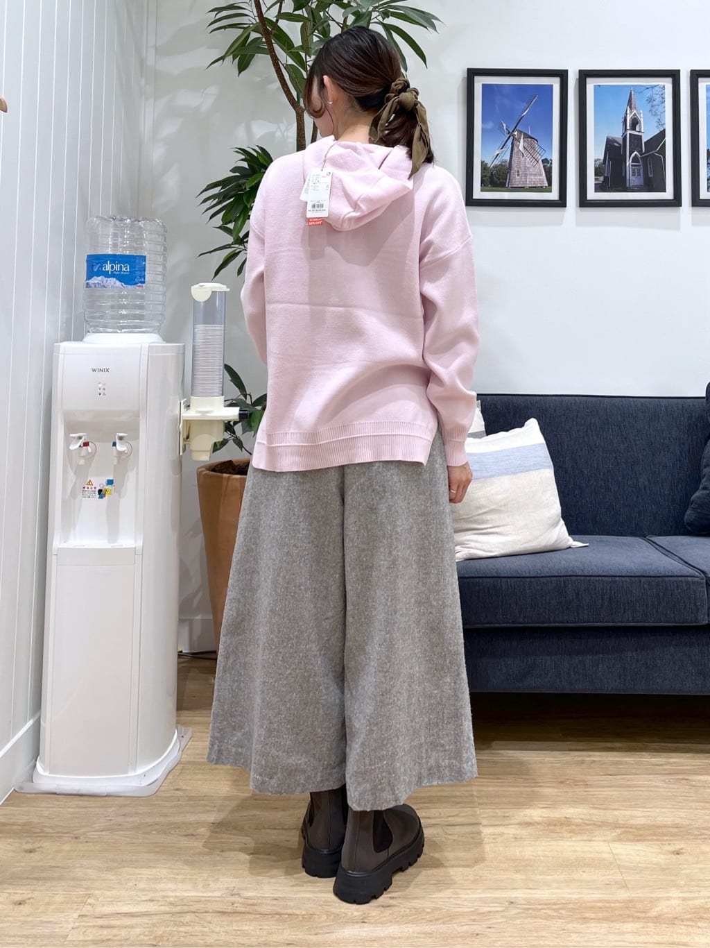 canaさんの「Dessin｜【撥水・2WAY】ミュラーダウンコートロング丈」を使ったコーディネート