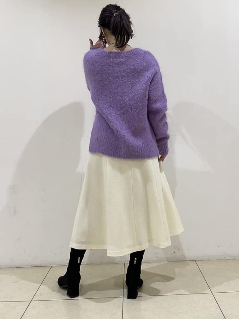 watanabeさんの「UNTITLED｜【ゆったり】アルパカ混シャギーニット」を使ったコーディネート