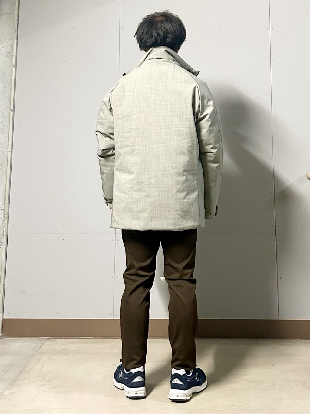 KENJI Iさんの「THE SHOP TK｜【軽くて、暖かい】SORONA／ソロナ 中綿ブルゾン 防風/軽量/洗濯機OK/フード脱着可」を使ったコーディネート