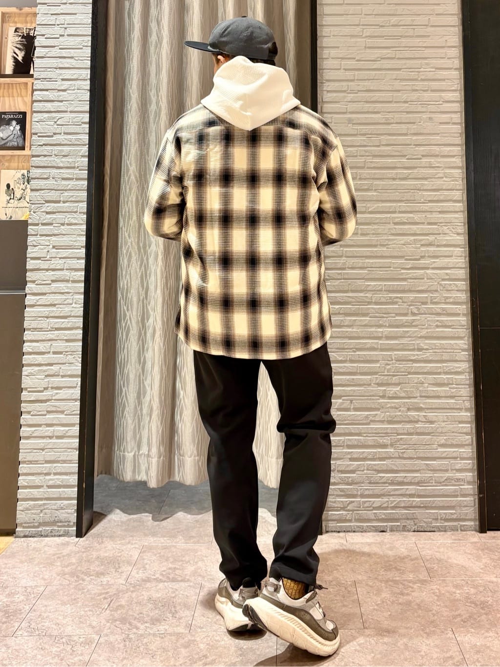 Pーyamaさんの「THE SHOP TK｜【さりげない表情が、品よく映える。】ふくれジャカードパーカ」を使ったコーディネート