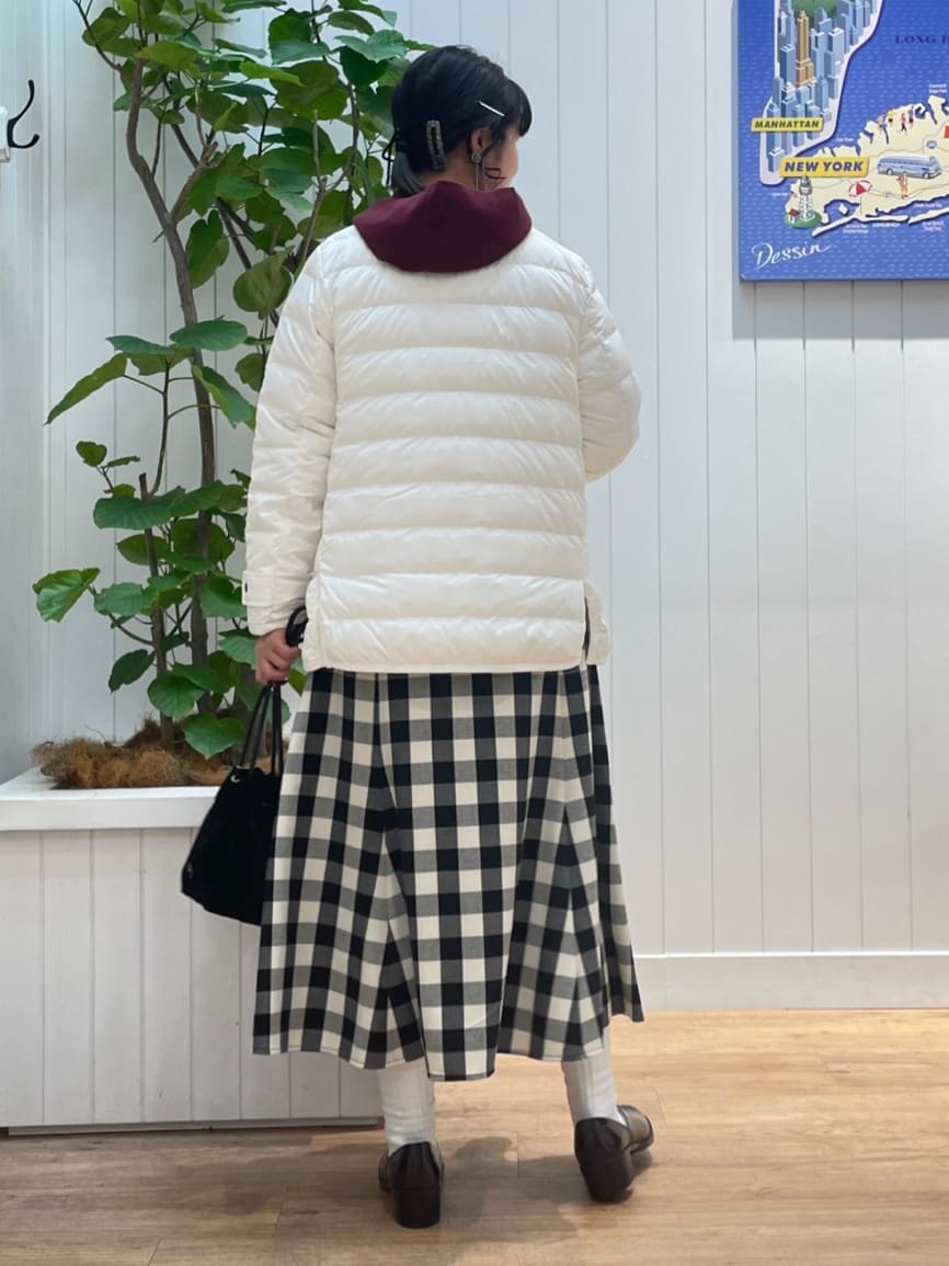 mikaさんの「Dessin｜【洗える／体型カバー】ちょうどいいニットパーカ」を使ったコーディネート