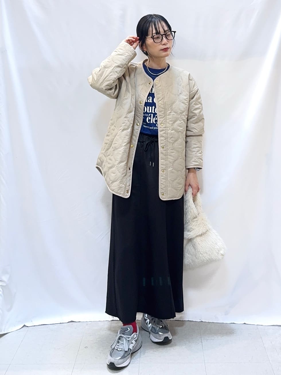𝐇𝐢𝐫𝐨𝐦𝐢さんの「SHOO･LA･RUE｜グラフィックアソート ベーシックロンT」を使ったコーディネート
