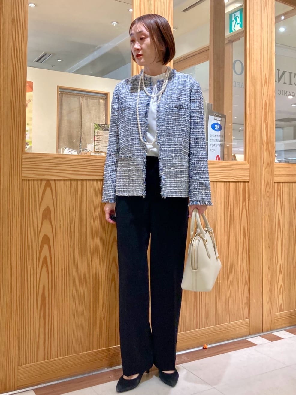 ゆうさんの「UNTITLED｜【仕事着/スーツ】ファンシーツイード ジャケット」を使ったコーディネート