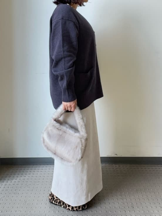 Asamiさんの「DRESSTERIOR｜レタードニットカーディガン」を使ったコーディネート