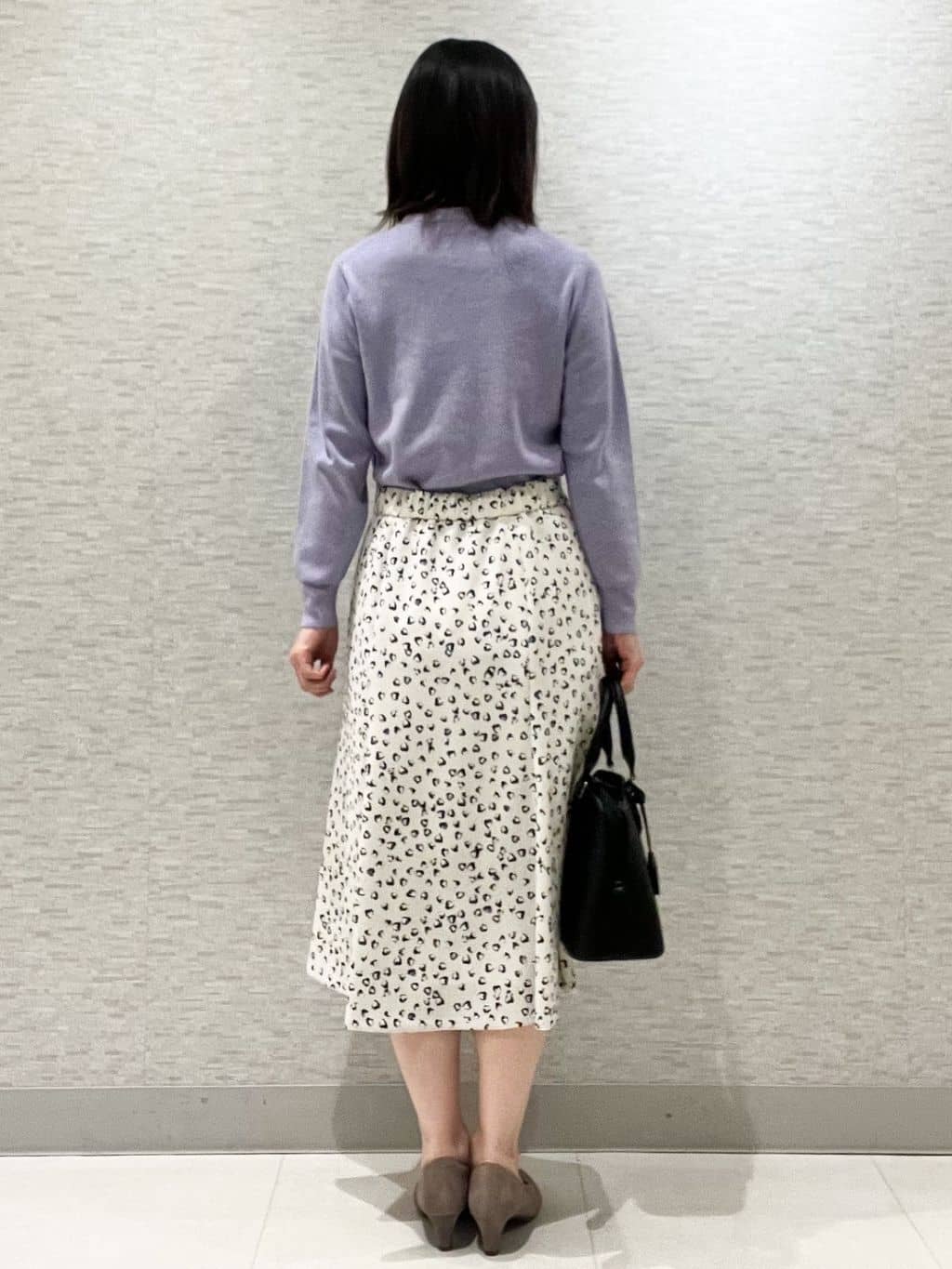 marikoさんの「Reflect｜ソフトフレアプリントスカート」を使ったコーディネート