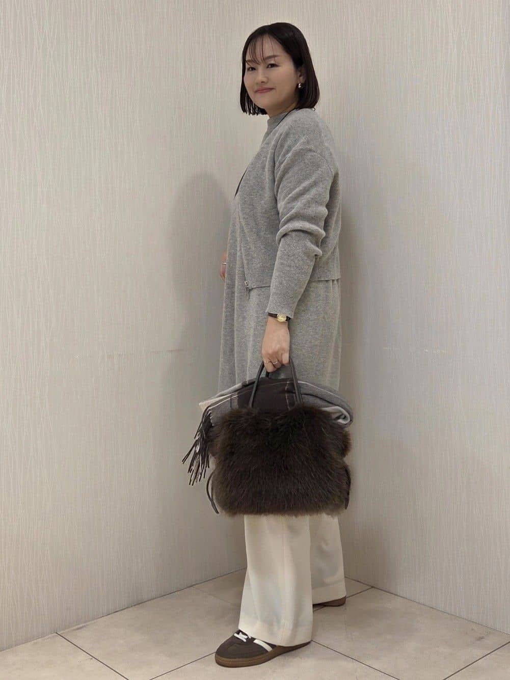naokoさんの「UNTITLED｜【はっ水機能/フード取り外し可/防寒】ロングダウンコート」を使ったコーディネート
