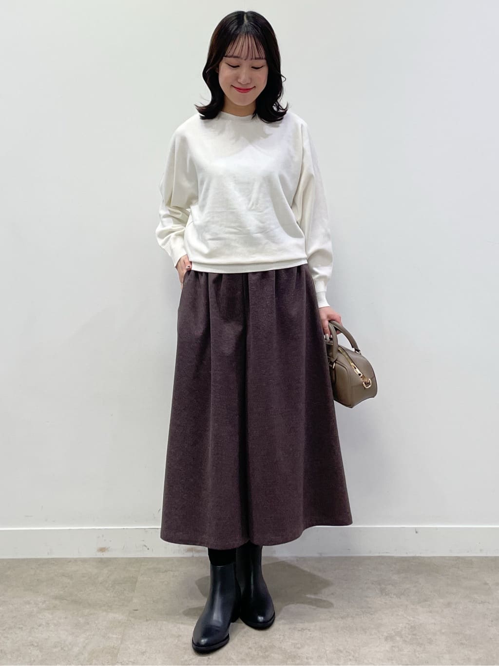 yukariさんの「Dessin｜【撥水・2WAY】ミュラーダウンコートロング丈」を使ったコーディネート