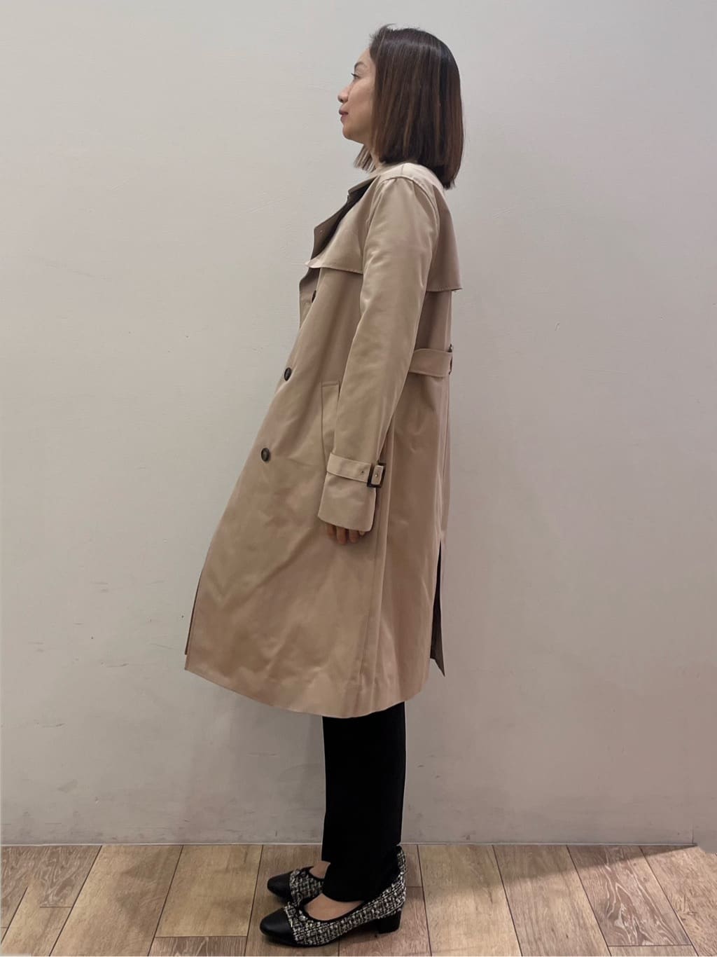 kcさんの「OPAQUE.CLIP｜【スカーフリング付き】柄アソートスカーフ」を使ったコーディネート