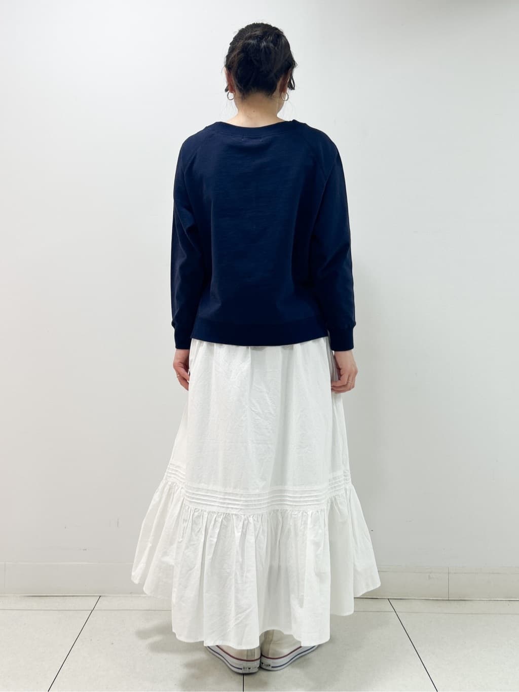 Kaiさんの「Dessin｜【洗える】ラグラン切り替えミニロゴカットソー」を使ったコーディネート