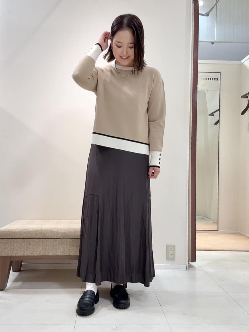 YUIさんの「UNTITLED｜【着回しが効く／オンオフアウター】ウールショートコート」を使ったコーディネート