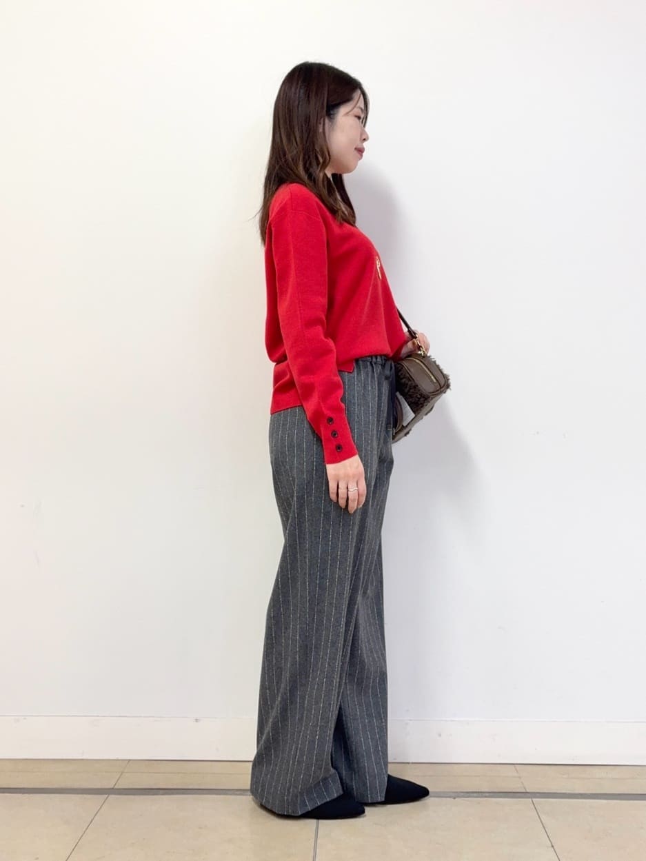 asamiさんの「UNTITLED｜【アンサンブル可/洗える】ウールミラノリブニット」を使ったコーディネート