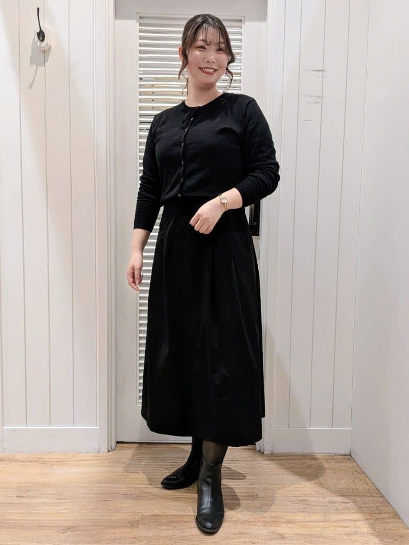 ayakaさんの「Dessin｜【1枚着/2WAY】ドッキングワンピース」を使ったコーディネート