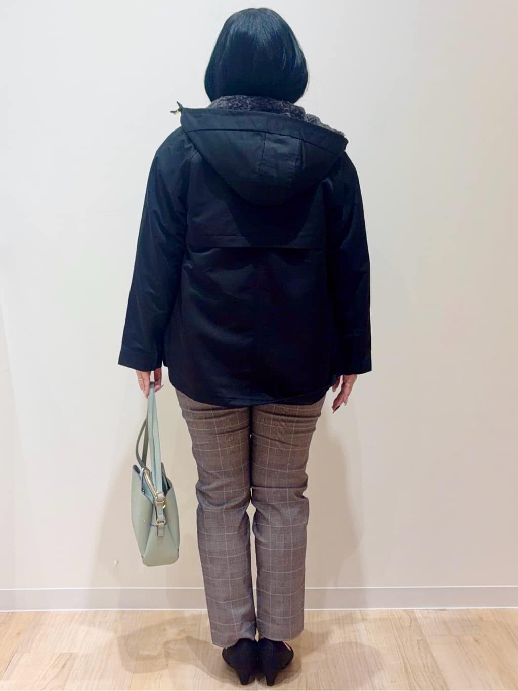 minamiさんの「grove｜【名品アウター/3WAY・はっ水】ボアライナー付マウンテンパーカ」を使ったコーディネート