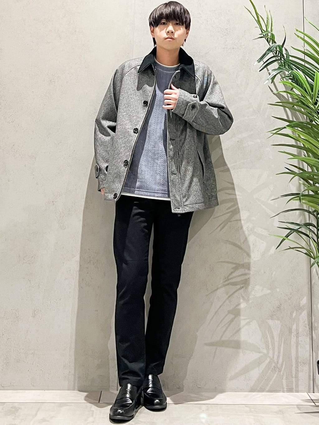 SHI-MAさんの「THE SHOP TK｜2通りの着こなしができる ウーリック デッキブルゾン」を使ったコーディネート