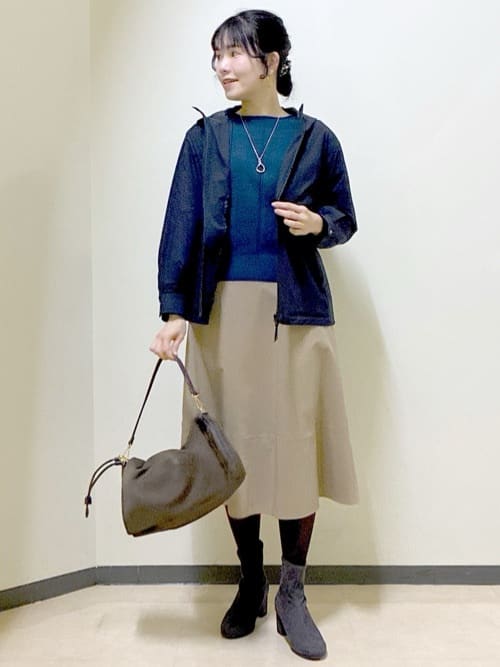  beni_gingerさんの「Reflect｜【ライトアウター／キレイ見え／気軽な羽織に◎】スポーティライトアウター」を使ったコーディネート