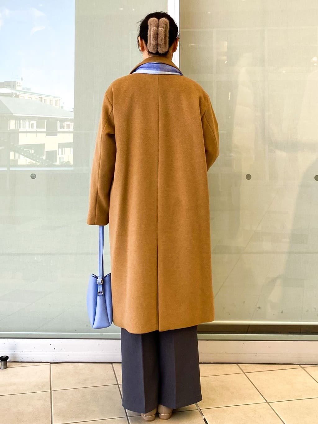 Jeanさんの「OPAQUE.CLIP｜カシミヤブレンドウールチェスターコート」を使ったコーディネート