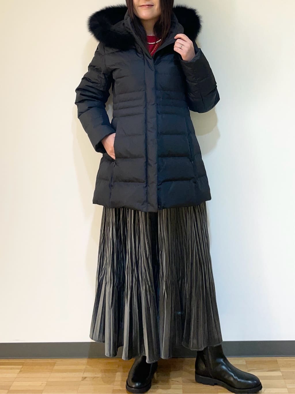 フナキさんの「UNTITLED｜【アンサンブル可/洗える】ウォームスパンニット」を使ったコーディネート