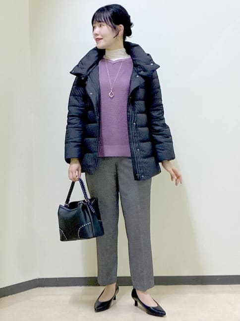  beni_gingerさんの「Reflect｜【SS-4Lサイズ】フーデッドミドルダウンコート」を使ったコーディネート