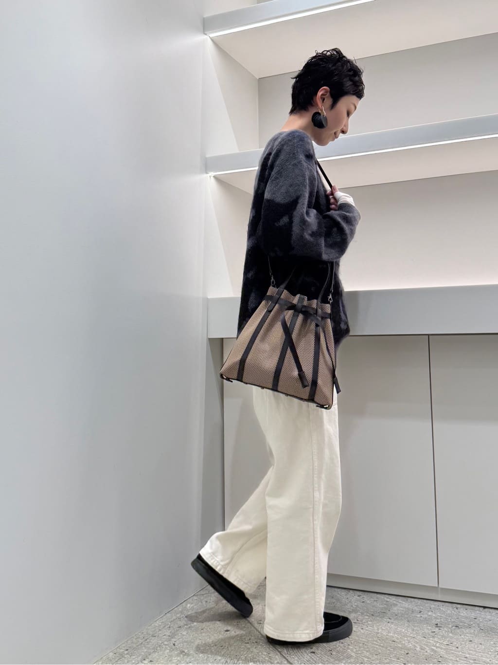 Kさんの「HIROKO HAYASHI｜PANIER（パニエ）2wayショルダーバッグ」を使ったコーディネート