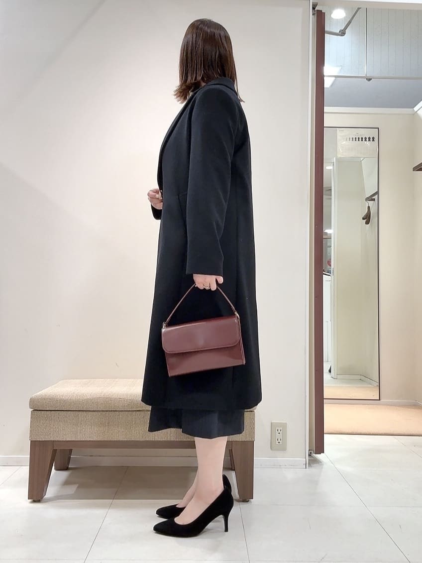 YUIさんの「UNTITLED｜【スタイリッシュ／オンオフ兼用】ウールチェスターコート」を使ったコーディネート