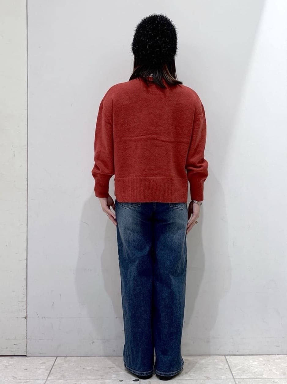 mameさんの「OPAQUE.CLIP｜カシミヤブレンドウールミドルピーコート」を使ったコーディネート
