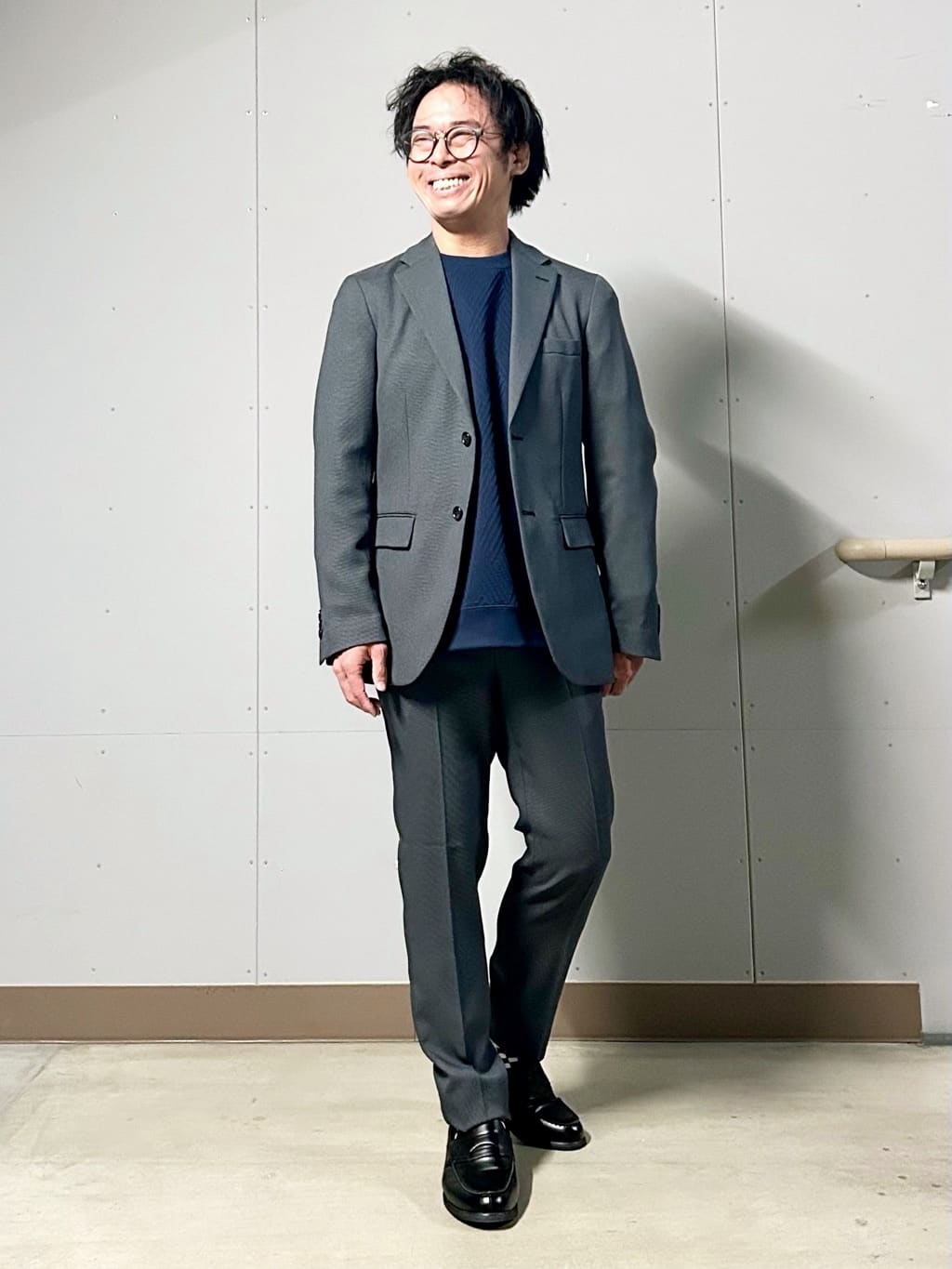 KENJI Iさんの「THE SHOP TK｜【大人の上品カジュアルに】ふくれキルトスウェット　軽量/洗濯機OK」を使ったコーディネート