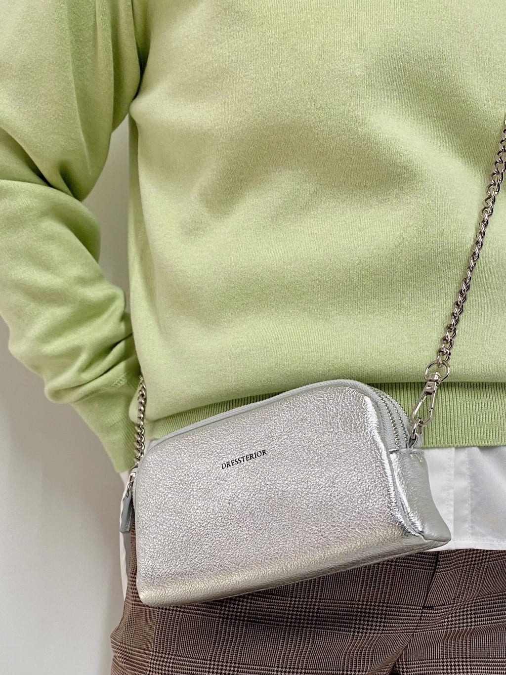 Sawaguchiさんの「DRESSTERIOR｜◆ウォッシャブルコットンカシミヤプルオーバーニット」を使ったコーディネート