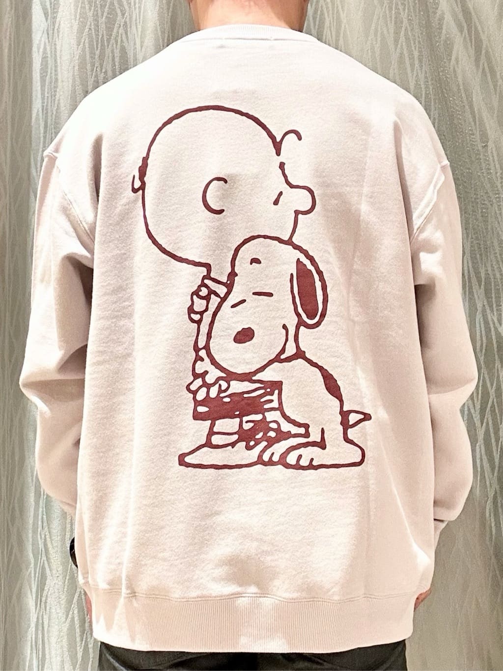 KENJI Iさんの「THE SHOP TK｜PEANUTS ／ ピーナッツ スヌーピー ミニ裏毛スウェット」を使ったコーディネート