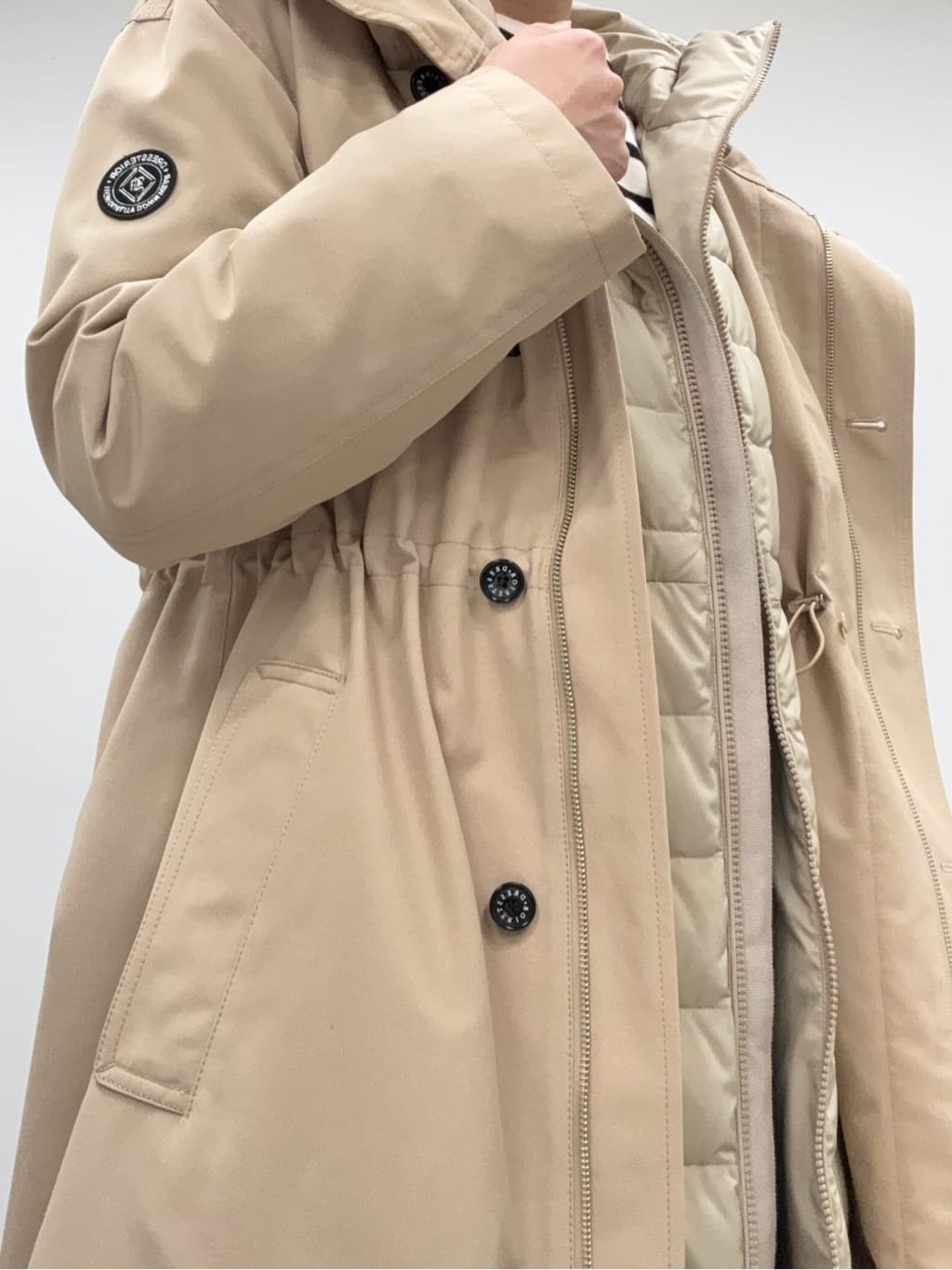 BUNさんの「DRESSTERIOR｜◆【3WAY/撥水素材/インナー付/CLASSY.12月号掲載】3WAYダウンライナーコート」を使ったコーディネート