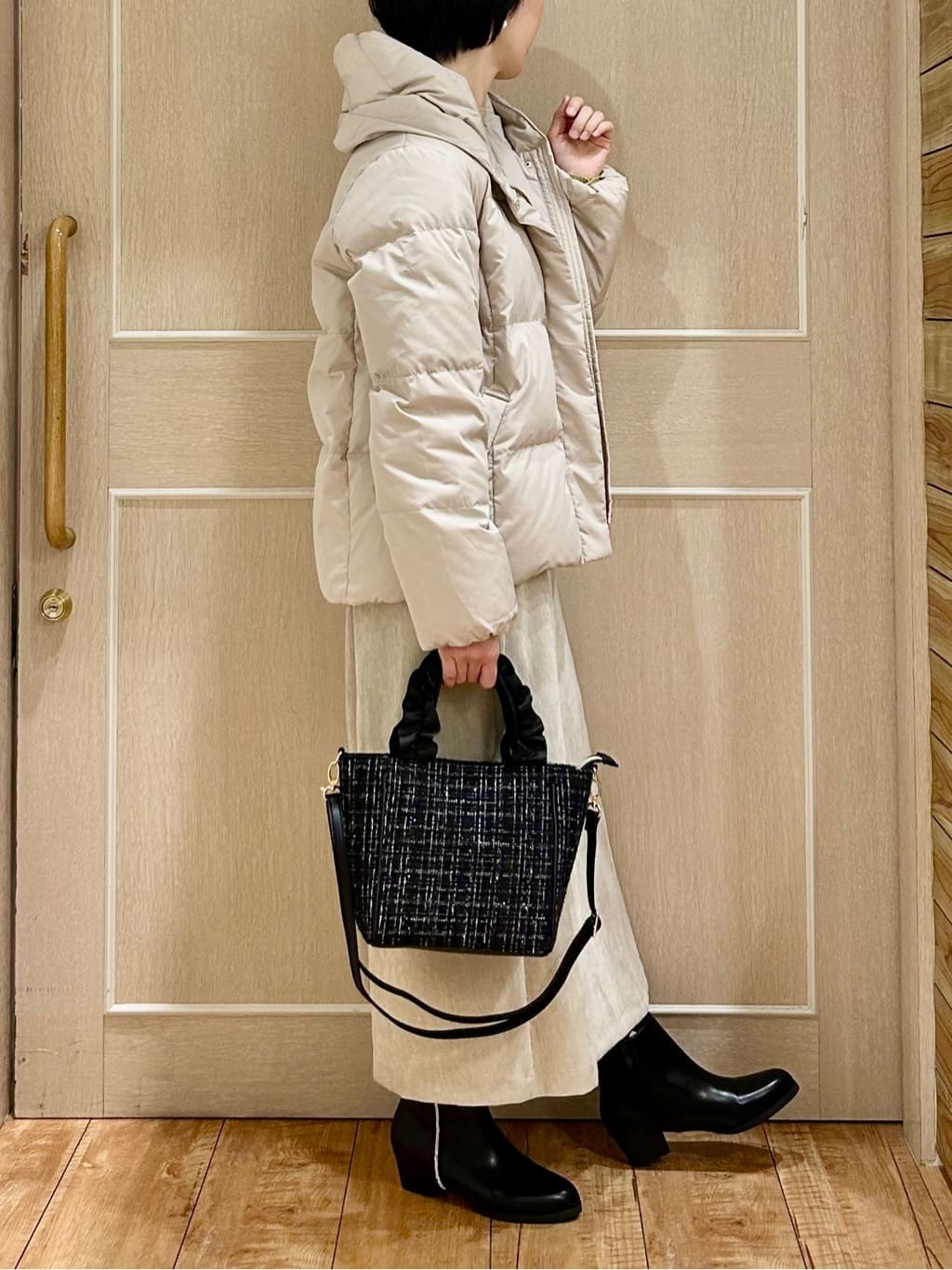 ちぐささんの「SHOO･LA･RUE｜【セレモニー】とばしパヴェネックレス」を使ったコーディネート