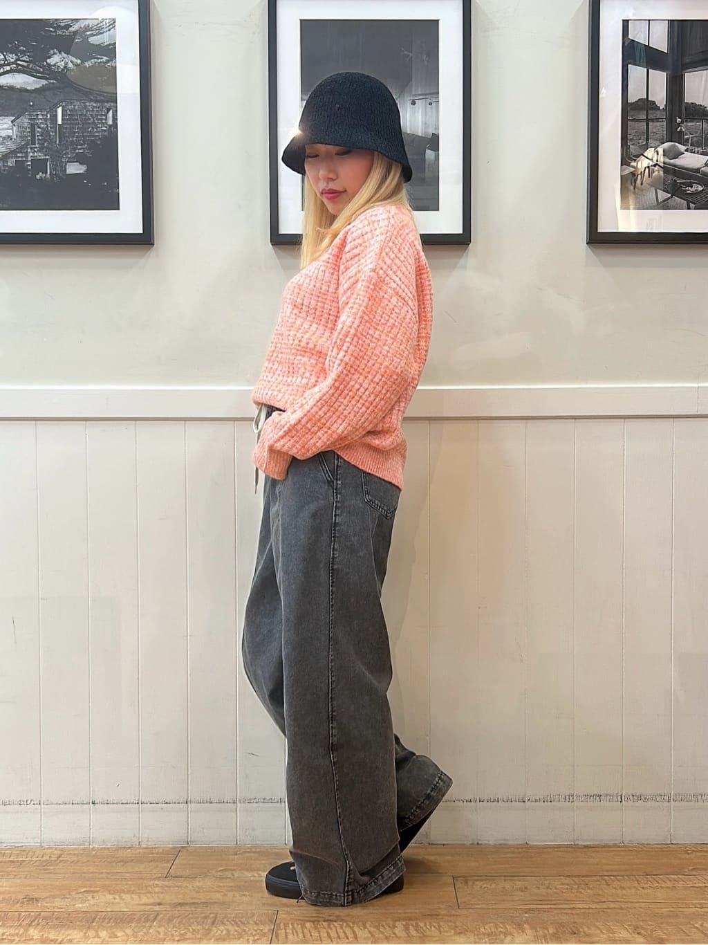 あんこさんの「SHOO･LA･RUE｜モールベルハット」を使ったコーディネート
