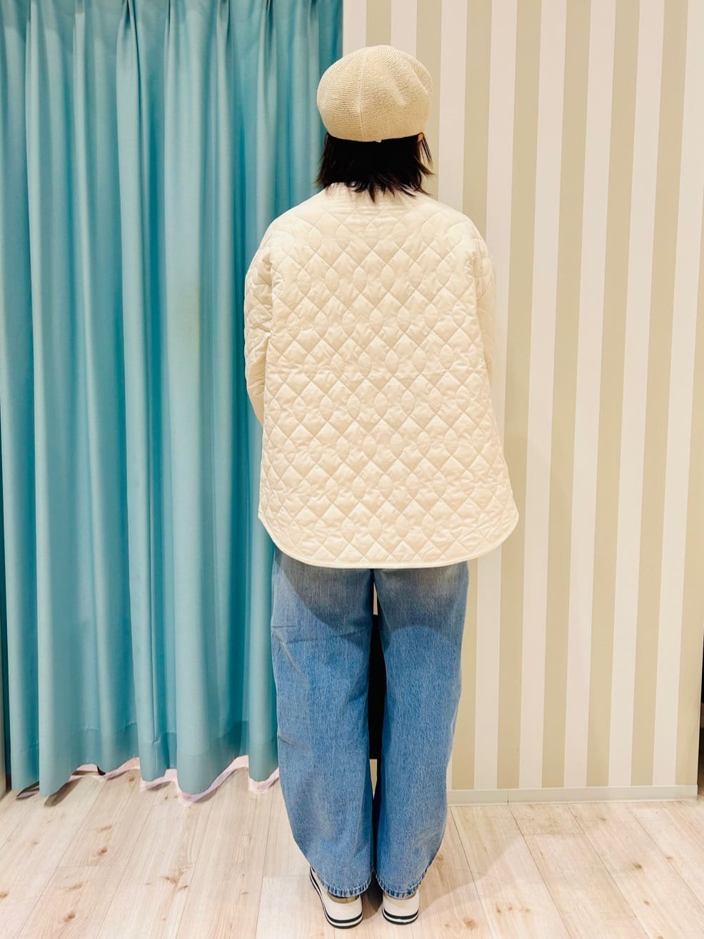ふっきーさんの「SHOO･LA･RUE｜【高レビュー/洗濯機可/S-LL】さらに軽くなった スポンディッシュ裾フェイクトップス」を使ったコーディネート