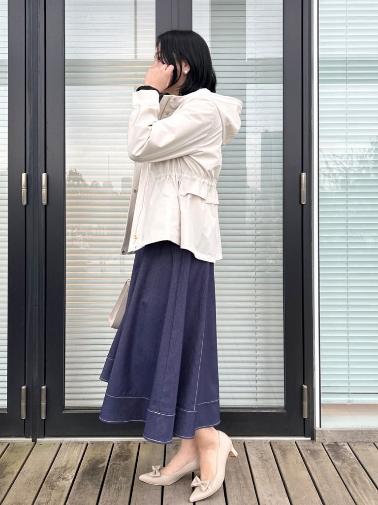 shinoさんの「Couture brooch｜【撥水・洗える】愛されマンパ」を使ったコーディネート