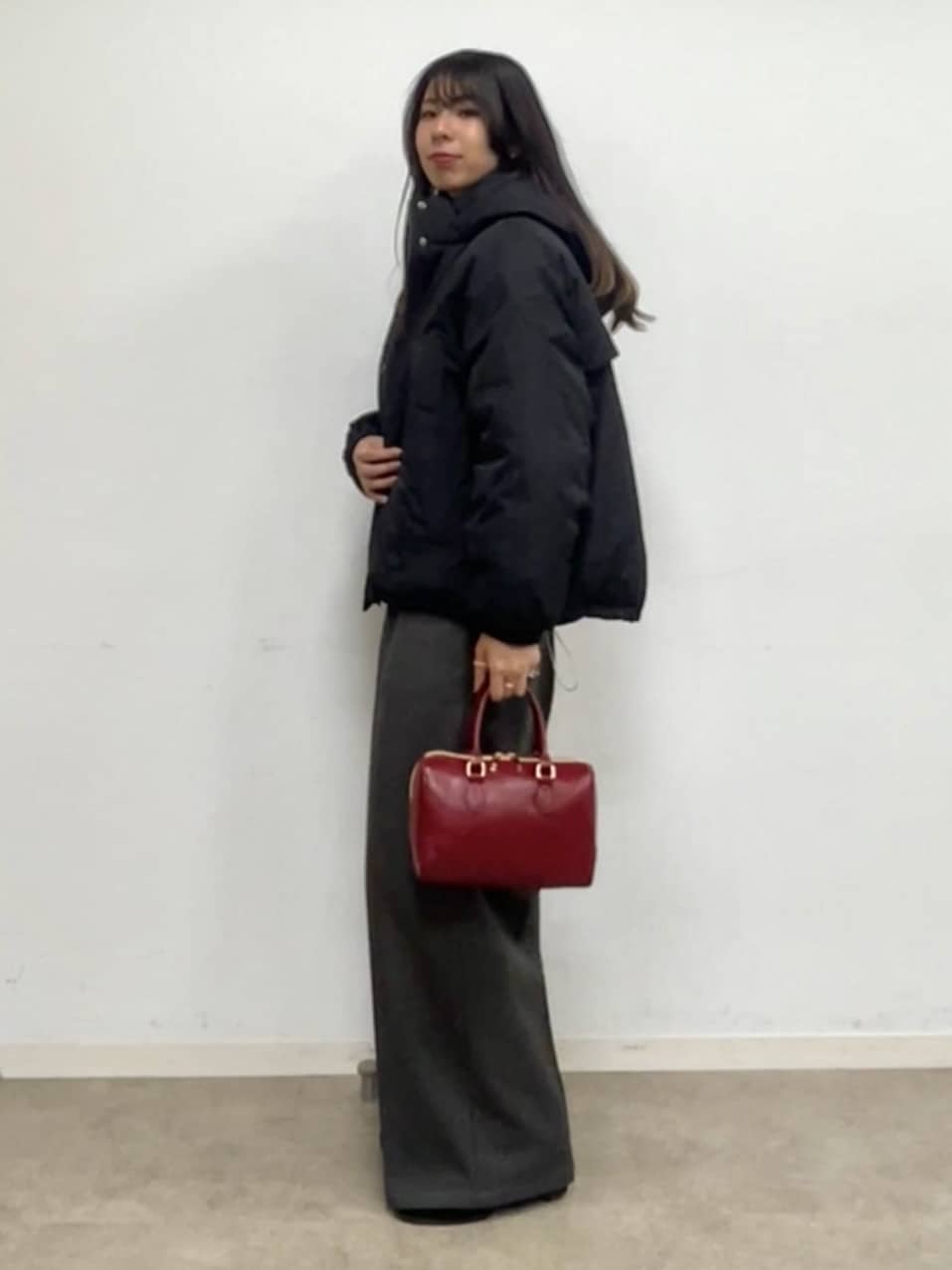 cotaniさんの「SHOO･LA･RUE｜【撥水/あったか】たっぷり着られる 中綿モンスターショートコート」を使ったコーディネート