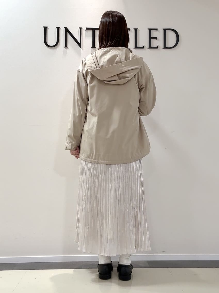 YUIさんの「UNTITLED｜【洗える/はっ水】リラクシーマウンテンパーカー」を使ったコーディネート