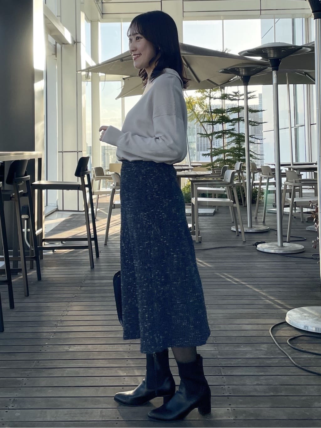 yukariさんの「Reflect｜【着映え◎】衿つきニットトップス」を使ったコーディネート