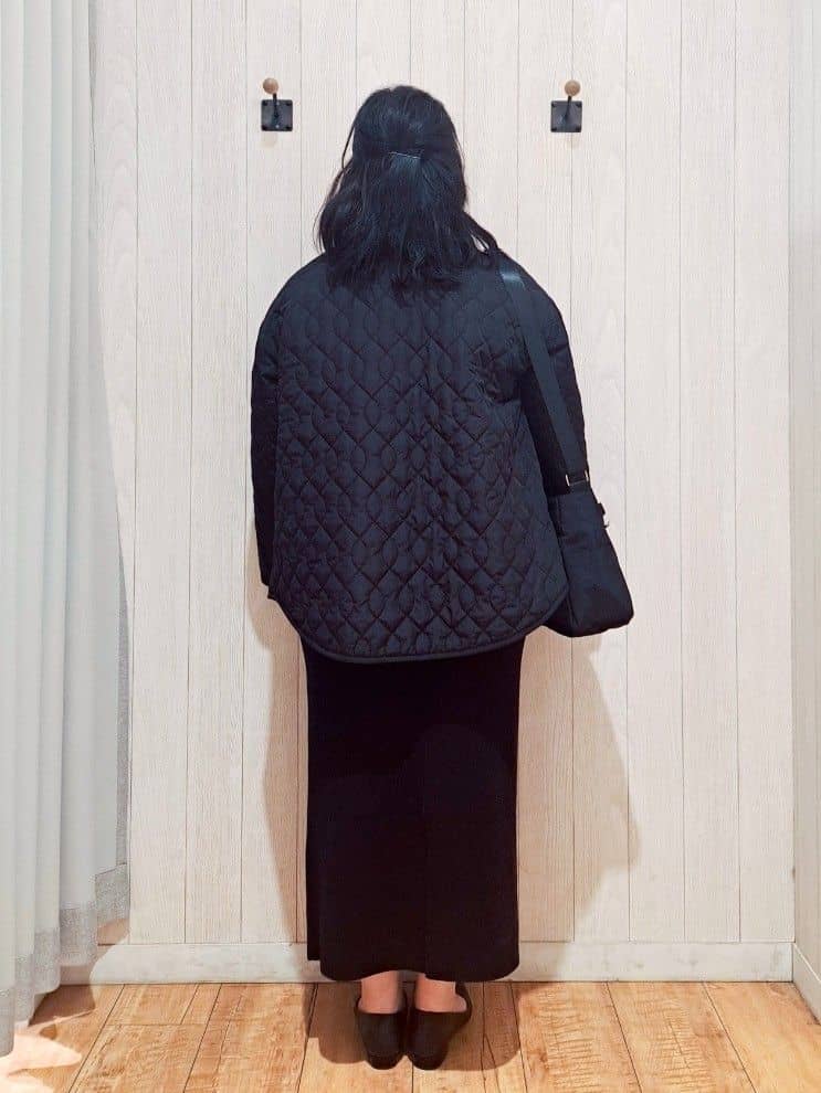 kotomiさんの「SHOO･LA･RUE｜【洗濯機可/セットアップ可】さりげないラメ使いで差をつける クルーネックニット」を使ったコーディネート