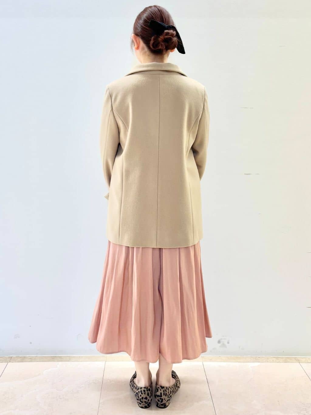 Satoさんの「Reflect｜【SS-4Lサイズ／衿が顔に当たらない◎】スタンドネックミドルコート」を使ったコーディネート