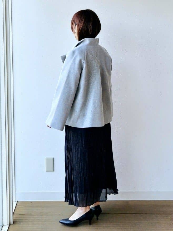 やじまさんの「UNTITLED｜【着回しが効く／オンオフアウター】ウールショートコート」を使ったコーディネート