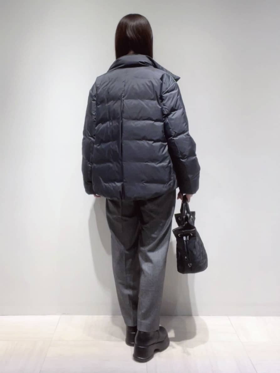 yukaさんの「Reflect｜【すっきりシルエット】ショート丈ダウンコート」を使ったコーディネート