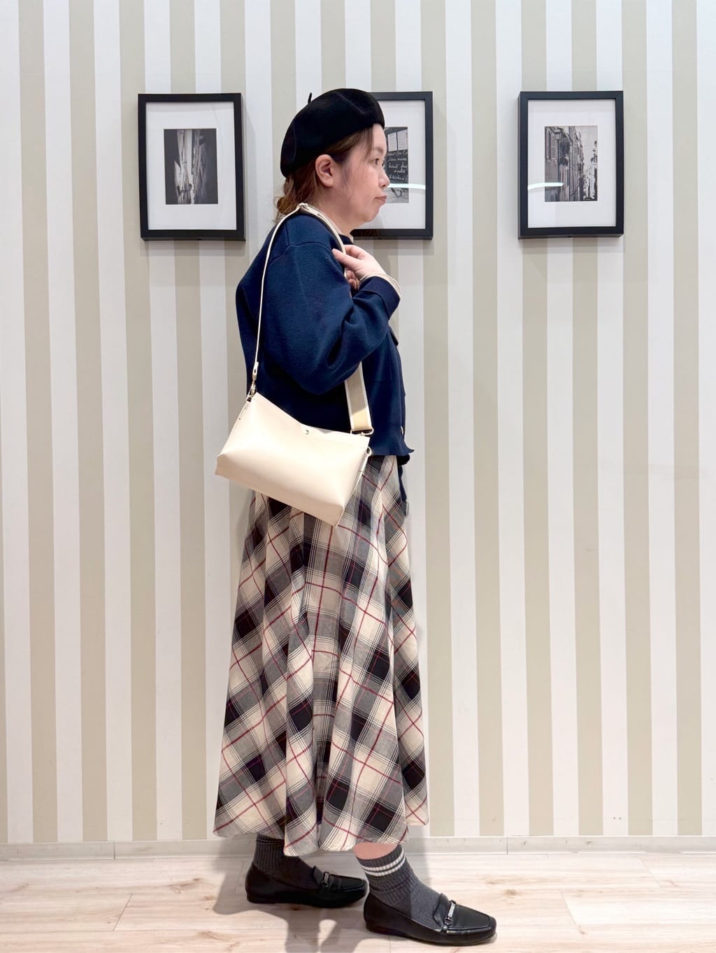 MIYUKIさんの「SHOO･LA･RUE｜【洗濯機可/S-LL】1枚でも羽織りでも 華やか上品カーデ」を使ったコーディネート