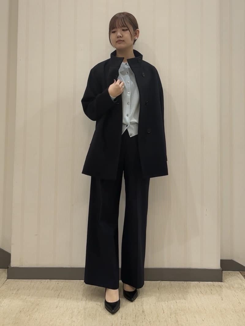 ちひさんの「INDIVI｜【新作褒められパンツ】快温ワイドパンツ」を使ったコーディネート